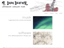 Tablet Screenshot of dadabeatnik.com